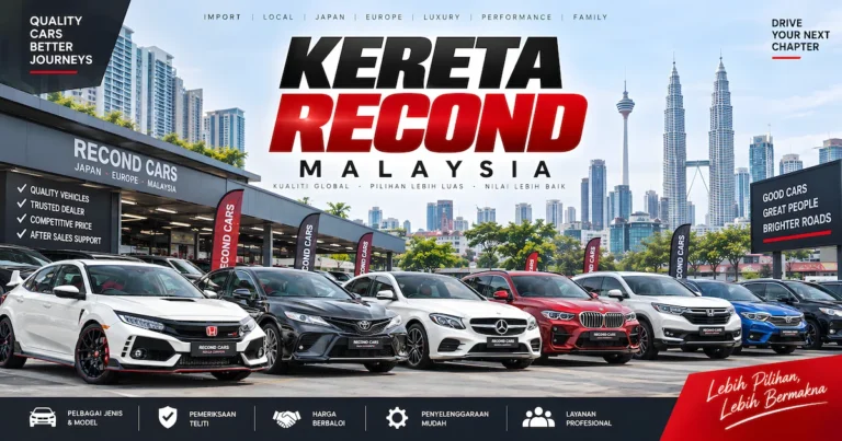 Kereta Recond Malaysia: Panduan Lengkap Sebelum Membeli