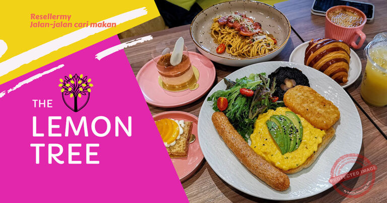 The Lemon Tree Café Publika: Kafe Menarik & Sarapan Sedap di Solaris Dutamas