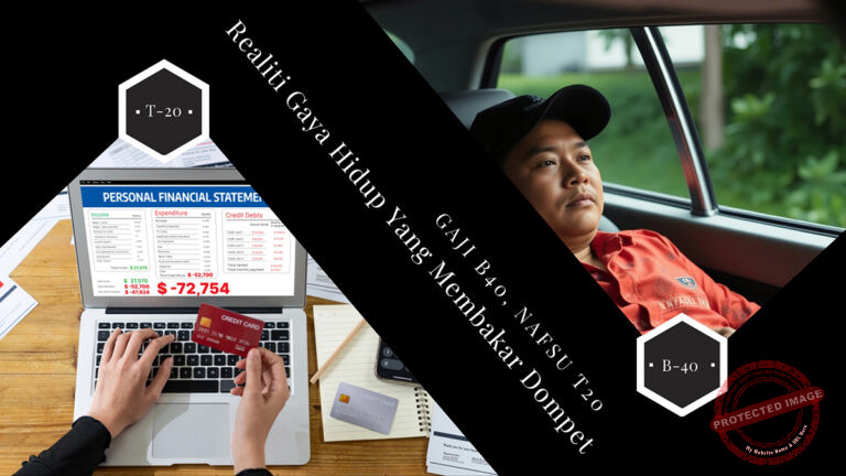 Gaji B40, Nafsu T20: Realiti Gaya Hidup Yang Membakar Dompet