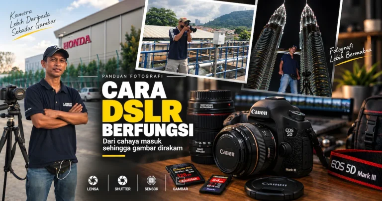 Cara DSLR Berfungsi dan Kelebihannya: Panduan untuk Memahami Kamera DSLR