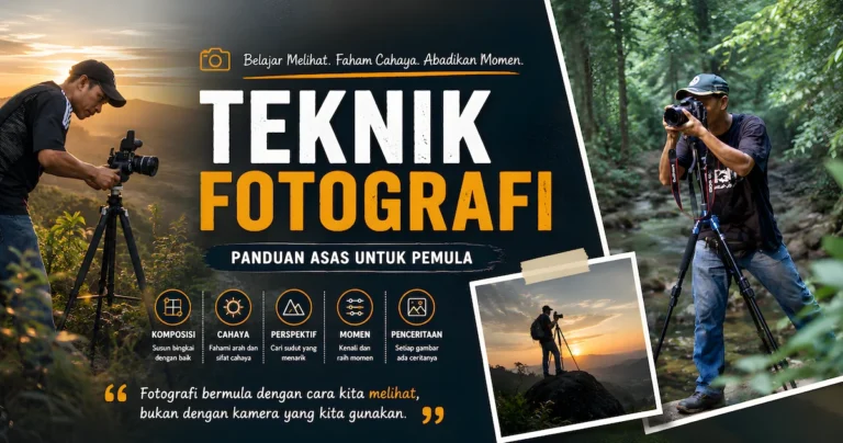 Teknik Fotografi: Panduan Asas Memahami Dunia Fotografi