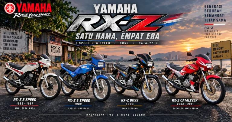 Yamaha RX-Z 135: Dari Motor Idaman Menjadi Legenda